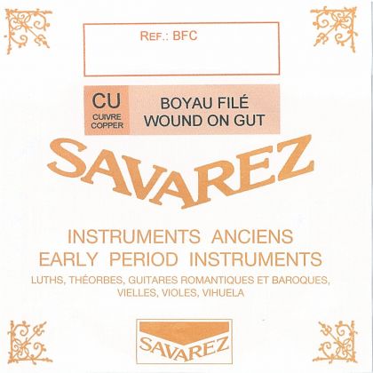 Savarez BFC1250 Copper Wound Gut String