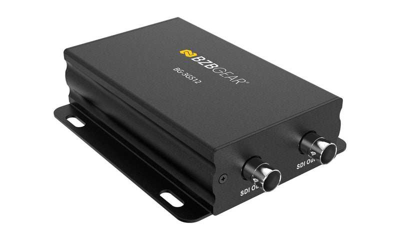 BZB Gear BG-3GS12 1080P FHD 3G-SDI 1x2 Splitter/Distribution Amplifier