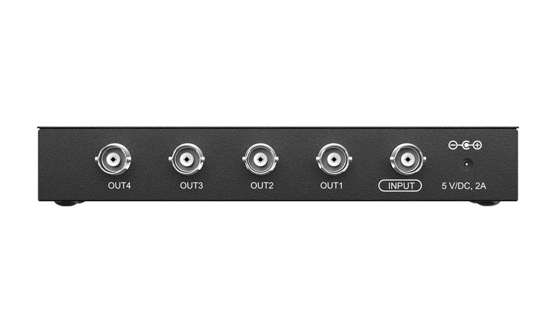 BZB Gear BG-3GS14 1080P FHD 3G-SDI 1x4 Splitter/Distribution Amplifier