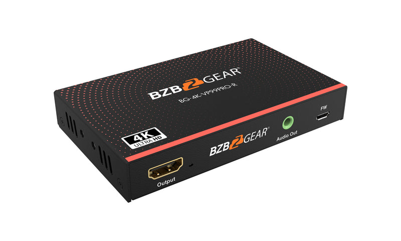 BZB Gear BG-4K-VP99PRO 9x9 4K UHD Seamless HDMI Matrix Switcher/Video Wall Processor/MultiViewer Over Cat5e/6/7 Kit