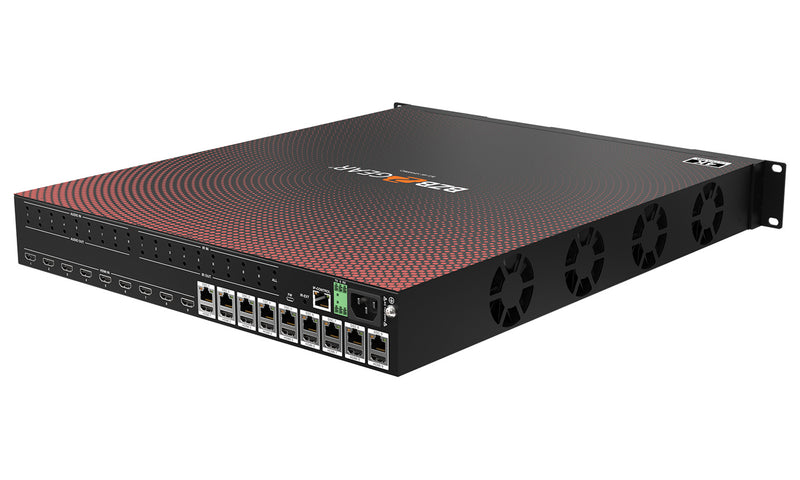 BZB Gear BG-4K-VP99PRO 9x9 4K UHD Seamless HDMI Matrix Switcher/Video Wall Processor/MultiViewer Over Cat5e/6/7 Kit