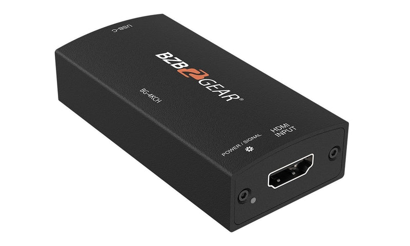 BZB Gear BG-4KCH USB-C 4K UHD HDMI Video Capture Card With Scaler