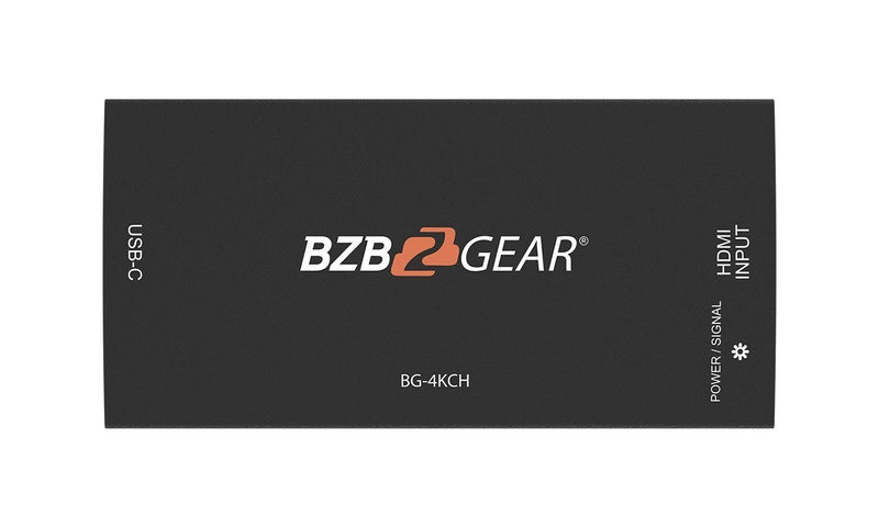 BZB Gear BG-4KCH USB-C 4K UHD HDMI Video Capture Card With Scaler