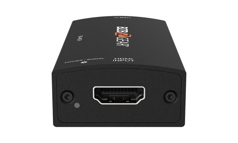 BZB Gear BG-4KCH USB-C 4K UHD HDMI Video Capture Card With Scaler