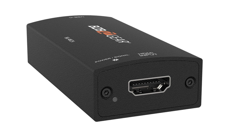 BZB Gear BG-4KCH USB-C 4K UHD HDMI Video Capture Card With Scaler