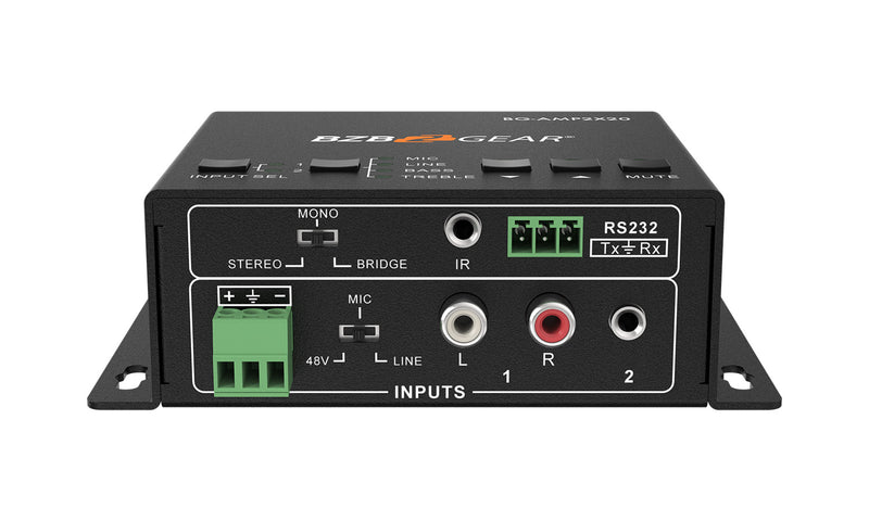 BZB Gear BG-AMP2X20 2-Channel 40W 4/8 Ohms Stereo/Mono Audio Amplifier