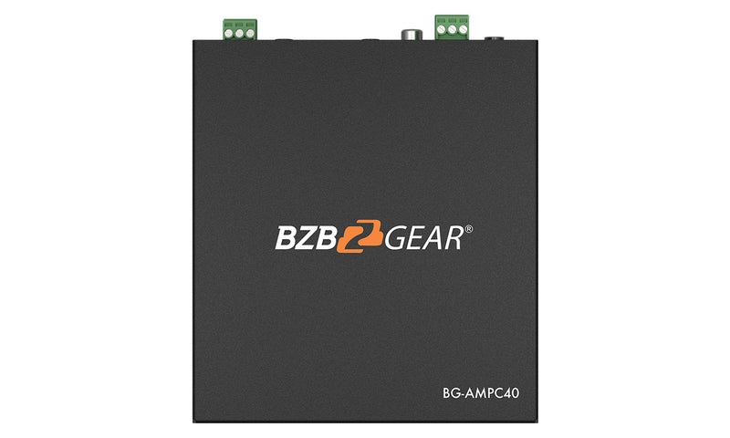 BZB Gear BG-AMPC40 2-Channel 40W 70/100V Stereo/Mono Audio Amplifier