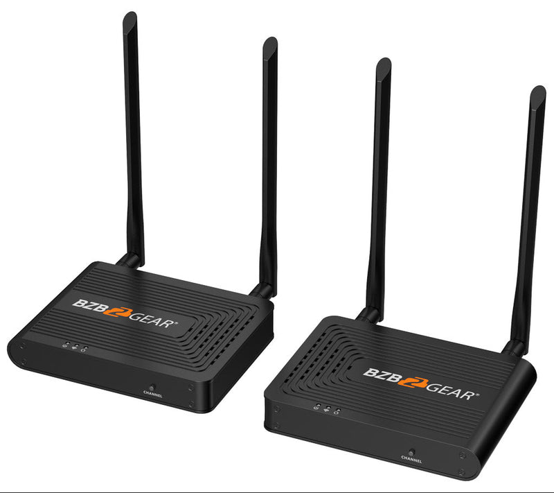 BZB Gear BG-AIR4KAST 4K UHD Wireless HDMI Sender/Receiver Extender Kit