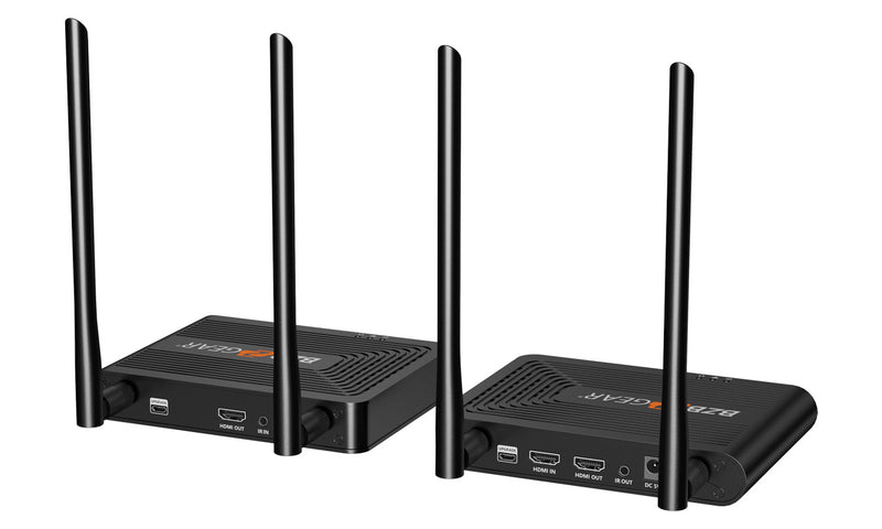 BZB Gear BG-AIR4KAST 4K UHD Wireless HDMI Sender/Receiver Extender Kit