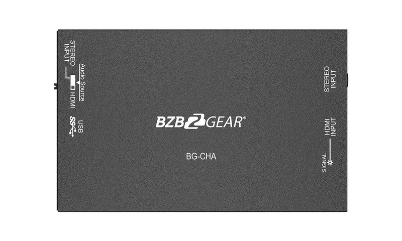 BZB Gear BG-CHA USB 3.0 1080P FHD HDMI Video Capture Card With Scaler and Audio