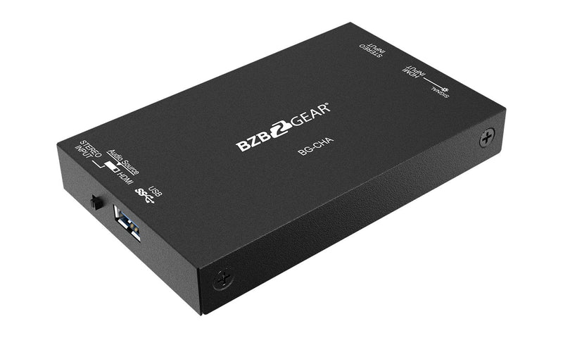 BZB Gear BG-CHA USB 3.0 1080P FHD HDMI Video Capture Card With Scaler and Audio