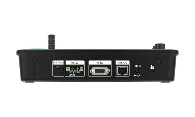 BZB Gear BG-COMMANDER-JR Universal Compact Serial And IP PTZ Camera Joystick Controller With RS-232/422 Support