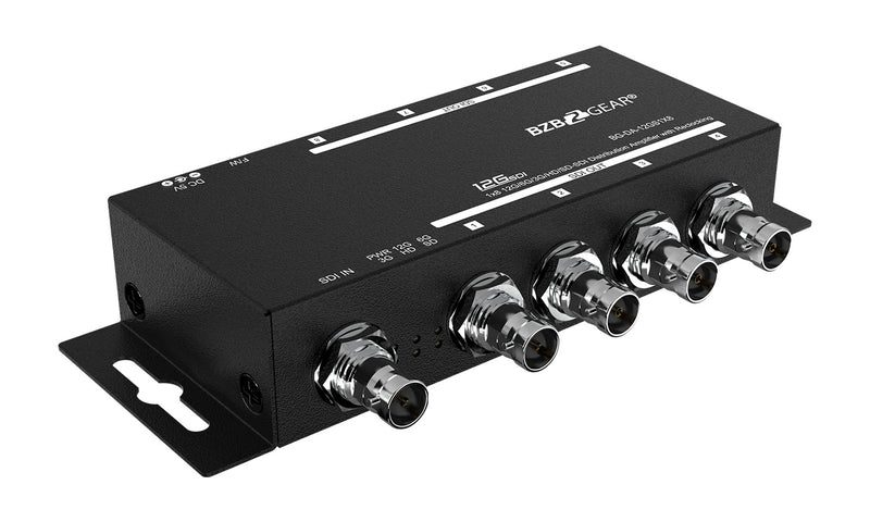 BZB Gear BG-DA-12GS1X8 4K UHD 12G-SDI 1x8 Splitter/Distribution Amplifier