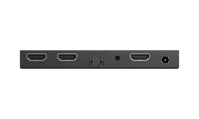 BZB Gear BG-DA-1X2AS 1x2 4K UHD HDMI Splitter With Downscaler With Digital And Analog Audio Output