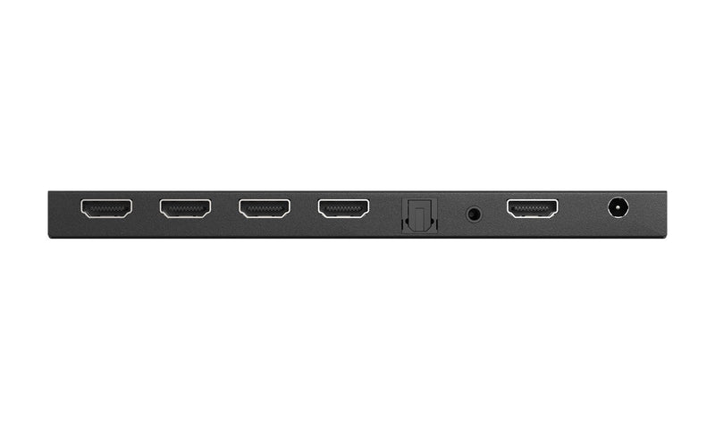 BZB Gear BG-DA-1X4AS 1x4 4K UHD HDMI Splitter With Downscaler With Digital And Analog Audio Output