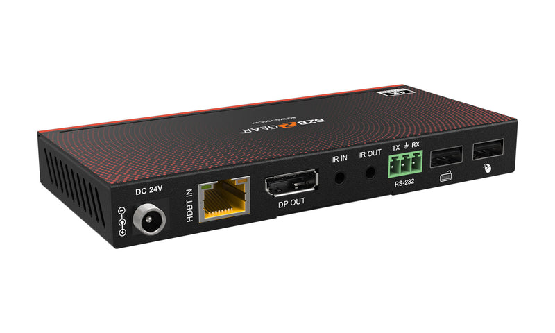 BZB Gear BG-EXD-150C 4K UHD DisplayPort 1.2a KVM Extender Kit Over HDBaseT With USB/IR/RS-232