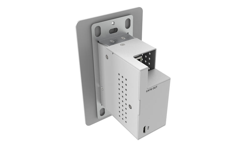 BZB Gear BG-EXH-50UWP-W 4K UHD 18Gbps HDMI/USB-C Wall Plate Transmitter/Receiver Kit