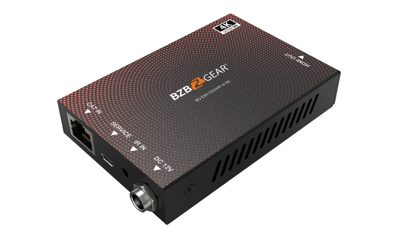 BZB Gear BG-EXH-50UWP-W 4K UHD 18Gbps HDMI/USB-C Wall Plate Transmitter/Receiver Kit