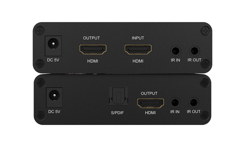 BZB Gear BG-EXH-70C 4K UHD HDMI Extender Over Cat5e/6 With Bi-directional IR And Zero Latency