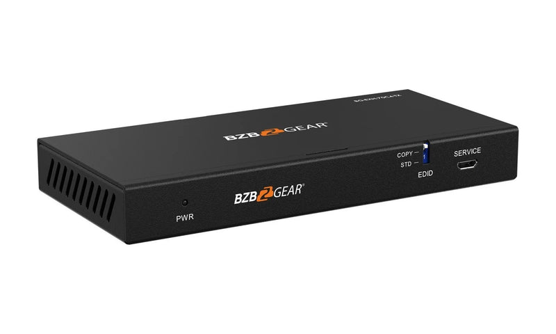 BZB Gear BG-EXH-70C4 4K UHD HDMI HDBaseT Extender With IR/ARC/PoC/RS-232 And Audio Embedding/De-Embedding