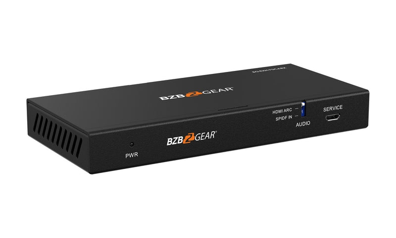 BZB Gear BG-EXH-70C4 4K UHD HDMI HDBaseT Extender With IR/ARC/PoC/RS-232 And Audio Embedding/De-Embedding