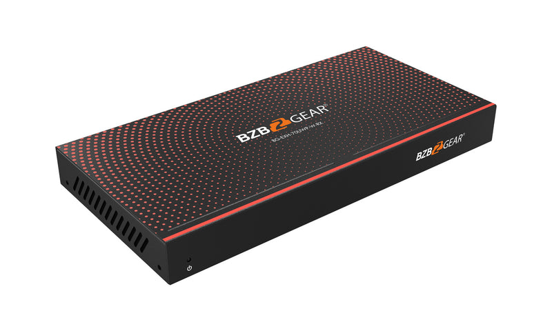 BZB Gear BG-EXH-70UWP-W 4K UHD 18Gbps HDBaseT HDMI/USB-C/KVM Wall Plate Transmitter/Receiver Kit