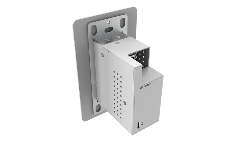 BZB Gear BG-EXHD-50UWP-W 4K UHD 18Gbps HDMI/MDP Wall Plate Transmitter/Receiver Kit