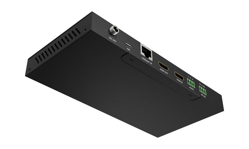 BZB Gear BG-EXHD-70UCWP-W 4K UHD 18Gbps HDBaseT HDMI/MDP/RS-232 Wall Plate Transmitter/Receiver Kit