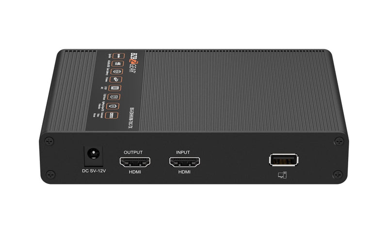 BZB Gear BG-EXHKVM-70C 4K UHD HDMI/KVM Extender Over Cat5e/6 With Zero Latency and HDR/ARC Support