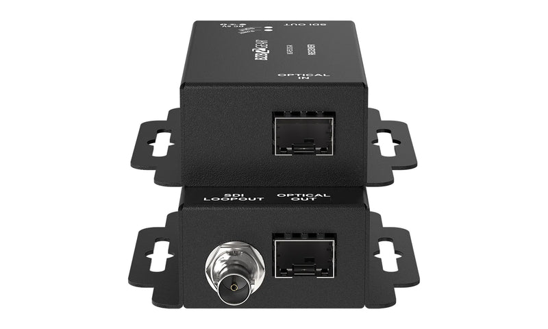 BZB Gear BG-FES12G 4K UHD 12G-SDI Over Fiber Optic Extender