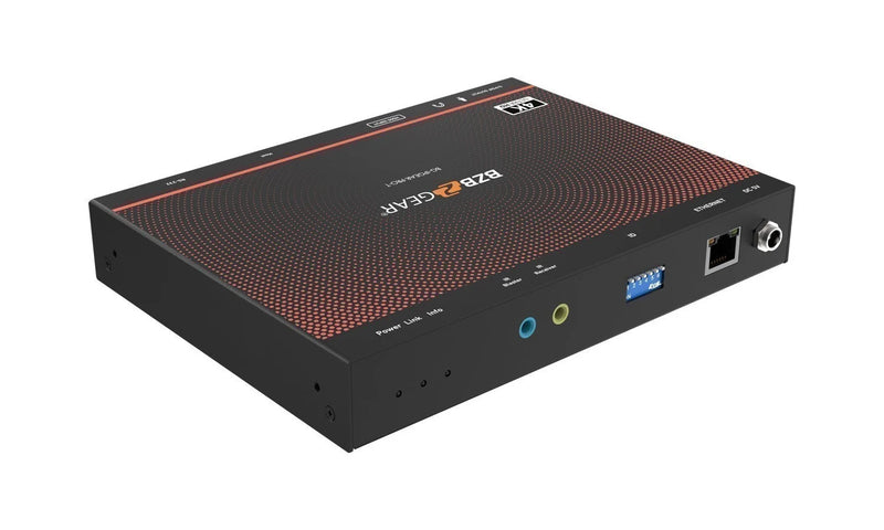 BZB Gear BG-IPGEAR-PRO-T 4K UHD HDMI 2.0 Over IP Multicast Transmitter With Video Wall/KVM/USB/POE Support
