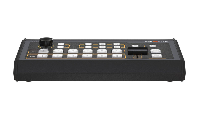 BZB Gear BG-MFVS61-G2 6-Channel 1080P FHD SDI/HDMI Live Streaming Multi-Format Video Switcher Mixer