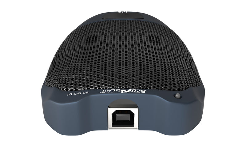 BZB Gear BG-MIC-U1 Universal and Compact USB Conference Microphone (Black)