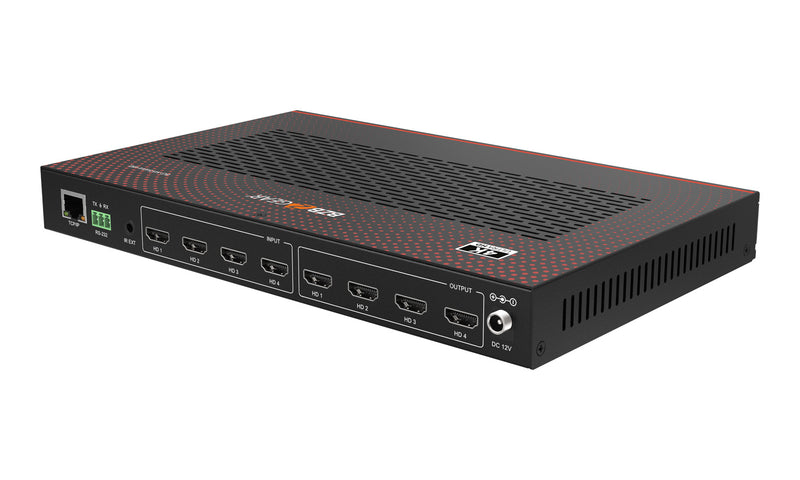 BZB Gear BG-MVS4X4-4KL 4x4 4K UHD HDMI Video Wall Processor/Seamless Matrix Switcher
