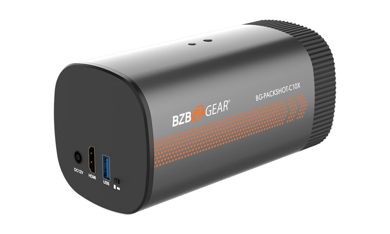 BZB Gear BG-PACKSHOT-C10X 1080P FHD HDMI/USB 3.0 Vertical Streaming Box Camera