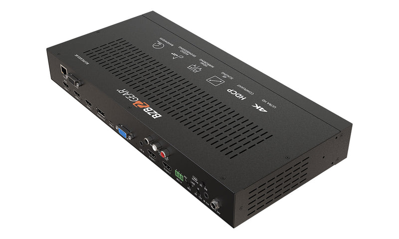 BZB Gear BG-PSC6x2-4K 6x2 4K UHD Conference Room Presentation Switcher Scaler