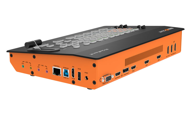 BZB Gear BG-QUADFUSION-4K 4-Channel 4K Live Streaming HDMI/DP Switcher