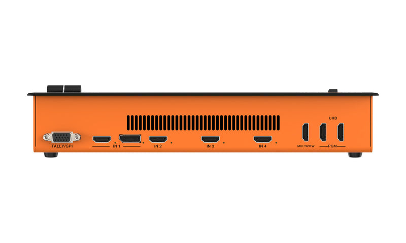 BZB Gear BG-QUADFUSION-4K 4-Channel 4K Live Streaming HDMI/DP Switcher