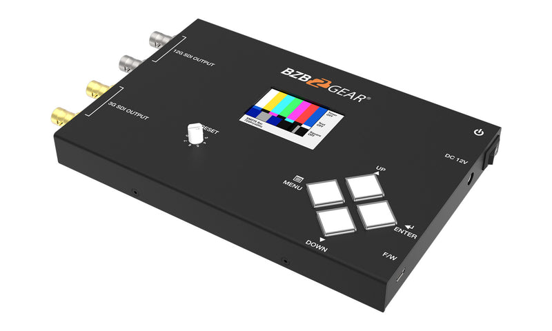 BZB Gear BG-SDITPG-G2 4K/1080P 12G-SDI Video Test Pattern Generator