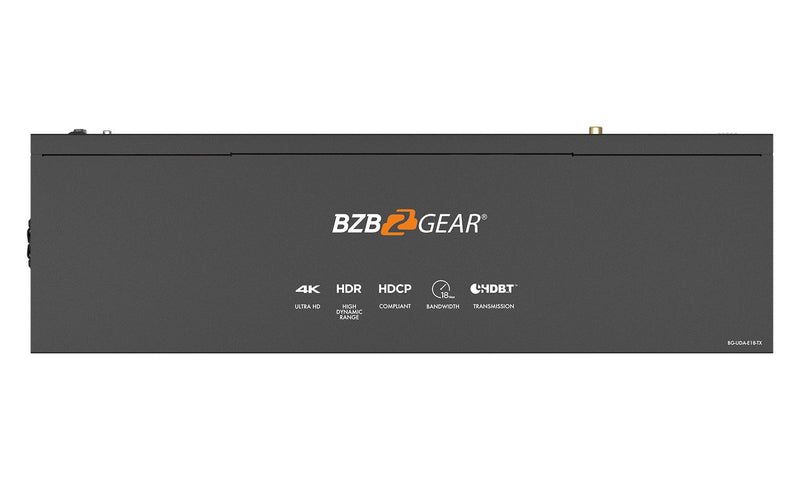 BZB Gear BG-UDA-E18 1x8 4K UHD HDMI HDBaset Splitter/Distribution Amplifier Kit