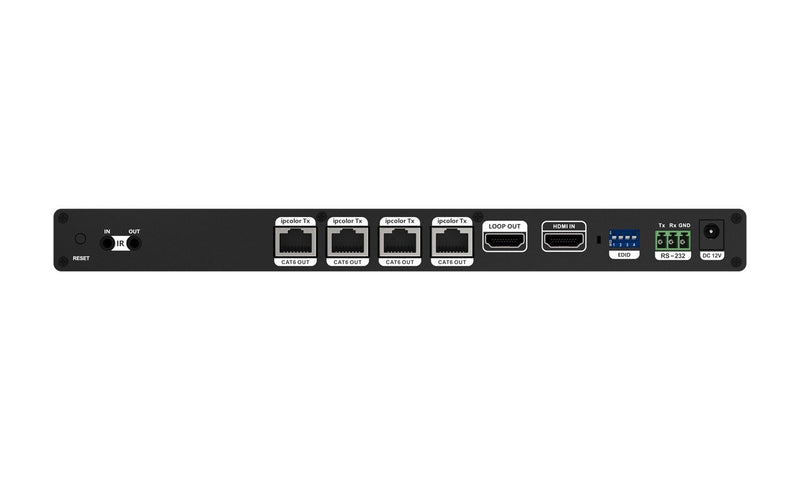 BZB Gear BG-UDAIC-E14 1x4 4K UHD HDMI Splitter/Distribution Amplifier Kit