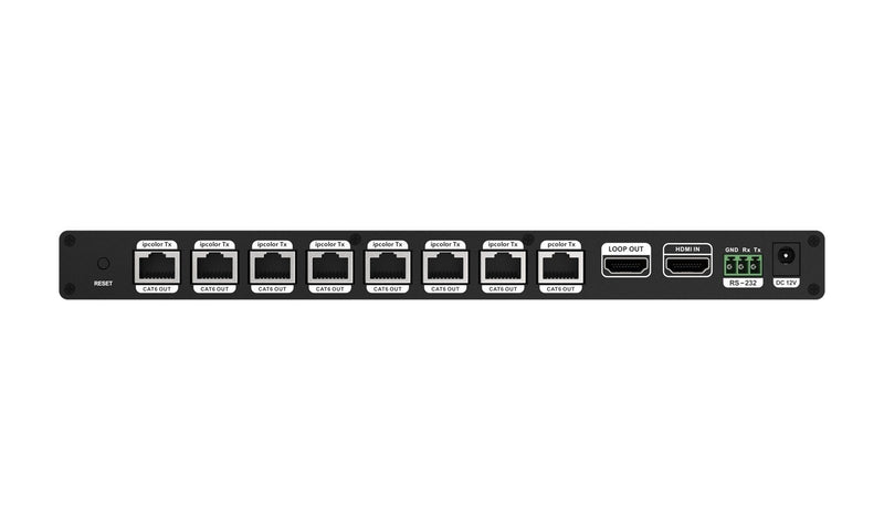 BZB Gear BG-UDAIC-E18 1x8 4K UHD HDMI Splitter/Distribution Amplifier Kit