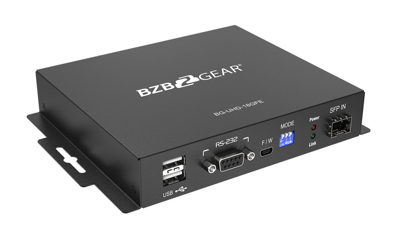 BZB Gear BG-UHD-18GFE 4K UHD HDMI USB KVM Extender Kit