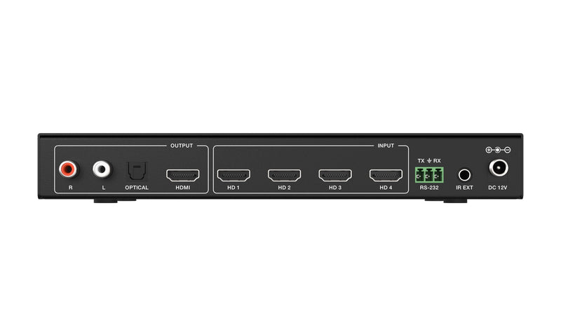 BZB Gear BG-UHD-MVS41A 4x1 4K UHD HDMI Seamless Switcher/Quad MultiViewer