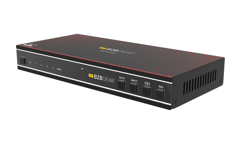 BZB Gear BG-UHD-MVS41A 4x1 4K UHD HDMI Seamless Switcher/Quad MultiViewer