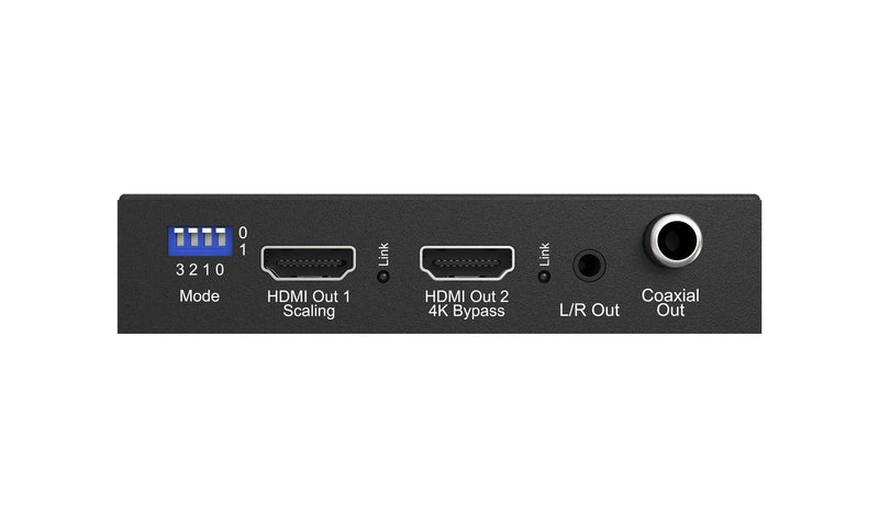 BZB Gear BG-UHD-SC1X2 1x2 4K UHD HDMI Splitter/Scaler With Analog And Digital Audio