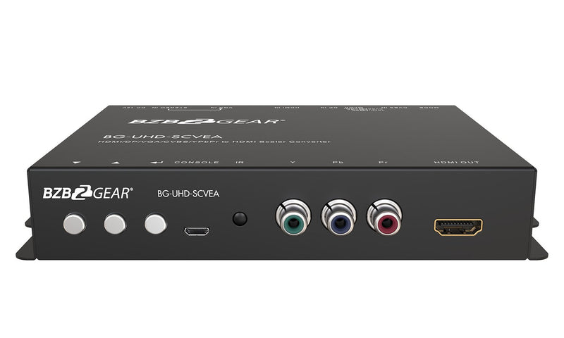 BZB Gear BG-UHD-SCVEA 4K UHD Multi-Format HDMI/DP/VGA/CVBS/YPbPr To HDMI Scaler/Converter
