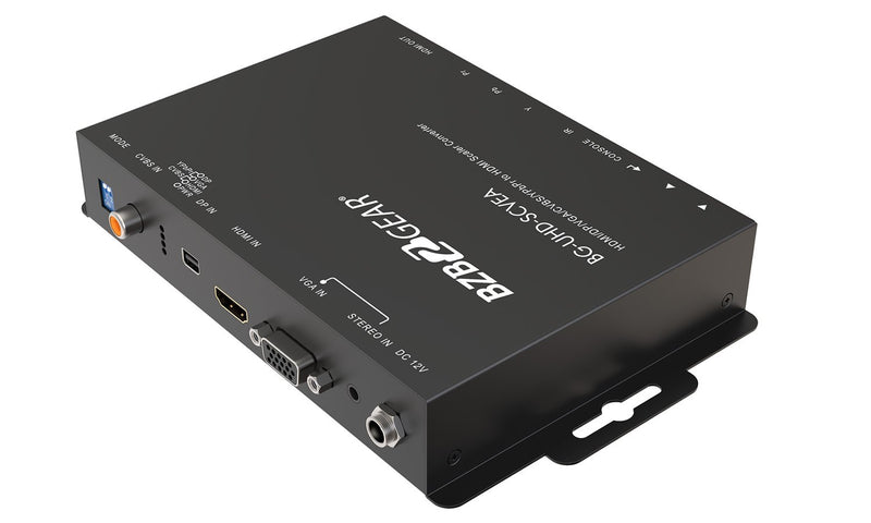BZB Gear BG-UHD-SCVEA 4K UHD Multi-Format HDMI/DP/VGA/CVBS/YPbPr To HDMI Scaler/Converter