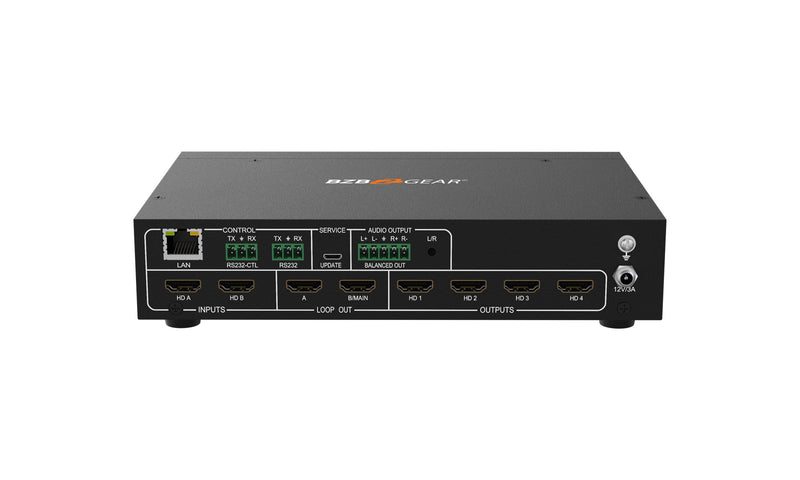 BZB Gear BG-UHD-VW24 4K UHD HDMI Video Wall Processor/Switcher