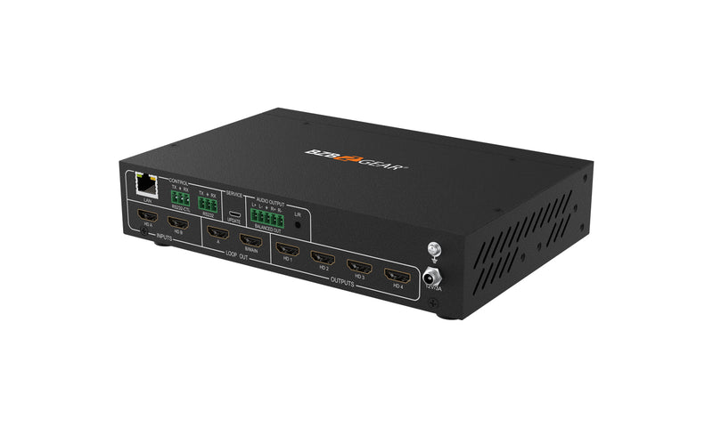 BZB Gear BG-UHD-VW24 4K UHD HDMI Video Wall Processor/Switcher